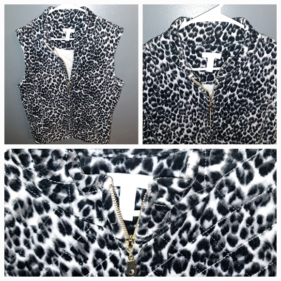 Charter Club Other - Cheetah Print Womens Vest